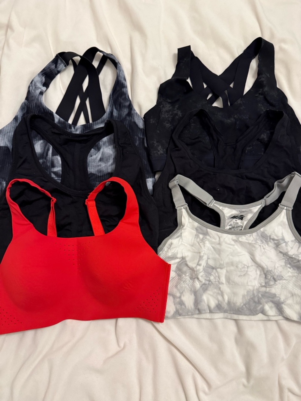 Bundle of 10 TEN Performance Sports Bras size medium